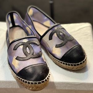 Chanel Sheer Espadrilles